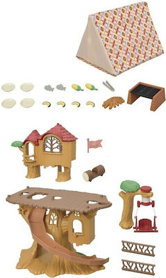 Epoch Toys Miniatur-Spielzeug Camping Sylvanianische Familien für 3+ Jahre