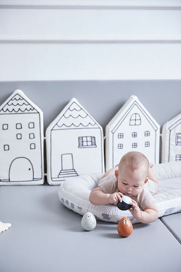 Plan Toys Ζωάκι Φώκια από Ξύλο για Νεογέννητα