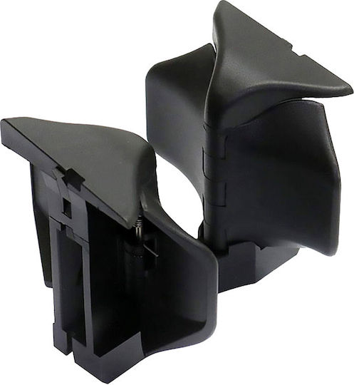 Carner Car Cup Holder 2 Positions for Console Mercedes-Benz C-Class W204 2007-2014 / E-Class C207 & W212 2009-2017 / GLK-Class X204 in Black Color