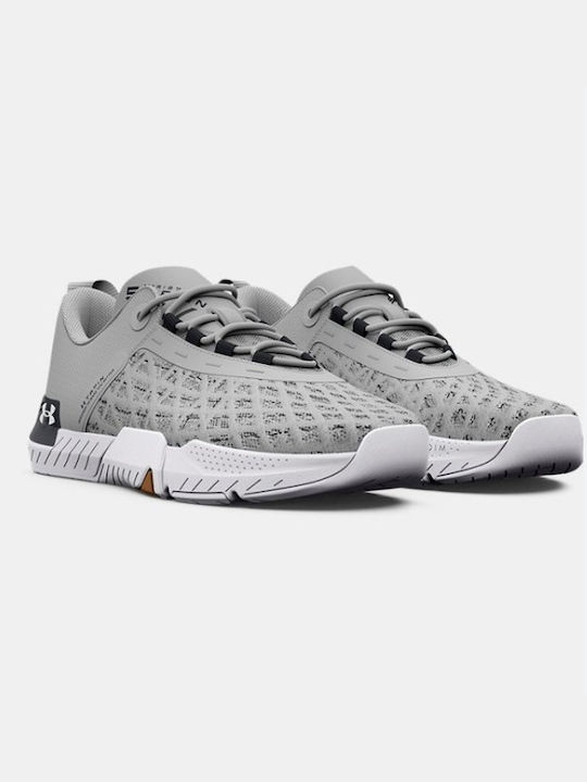 Under Armour Tribase Reign 5 Ανδρικά Αθλητικά Παπούτσια για Προπόνηση & Γυμναστήριο Γκρι