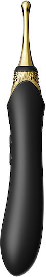 Zalo Bess 2 Clitoral Vibrator Clitoral Vibrator 22cm Obsidian Black