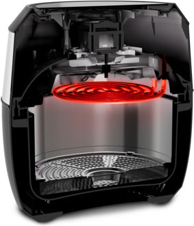 Tefal Easy Fry XXL Air Fryer 5.6lt Μαύρο
