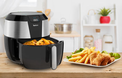 Tefal Easy Fry XXL Air Fryer 5.6lt Μαύρο