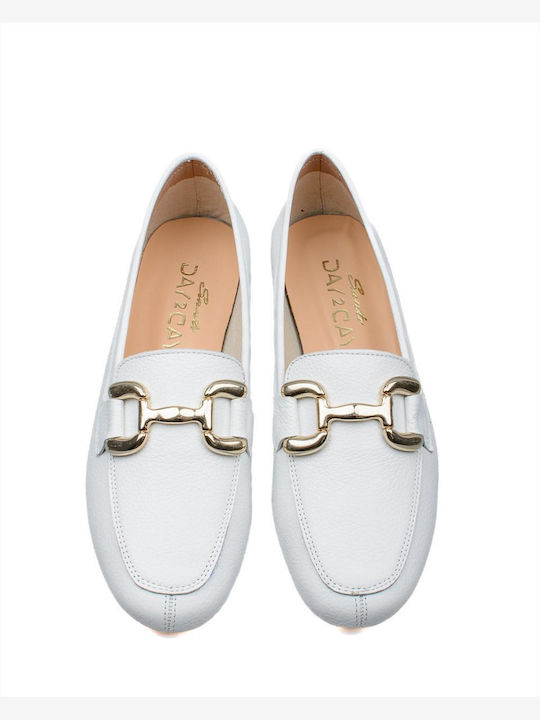 Дамски Loafers в Бял Цвят