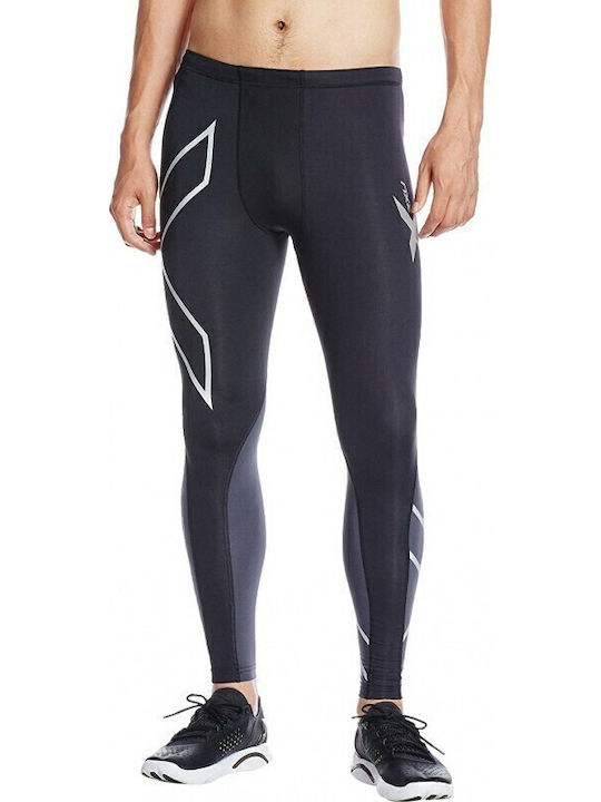 2XU Elite Colan sport pentru bărbați Compresie Lung Negru