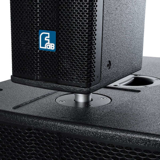 GloboStar 98028 Powered Pair Subwoofer PA 600W 18" 71x70x47.5cm.