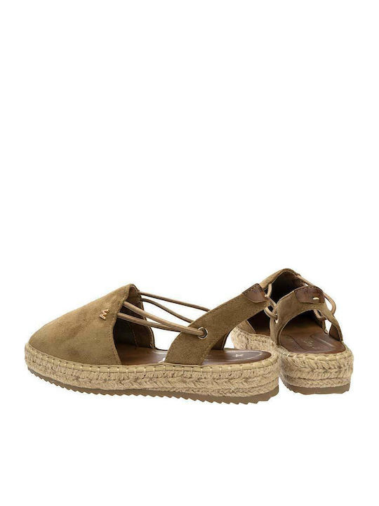 Rambla Suede Γυναικείες Εσπαντρίγιες σε Ταμπά Χρώμα