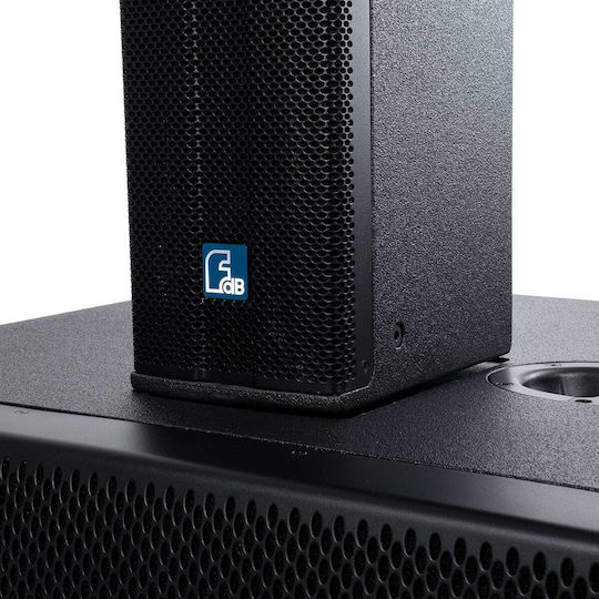 GloboStar 98027 Passive Pair PA Speakers 480W with Woofer 6" 24.2x12.9x15.8cm.