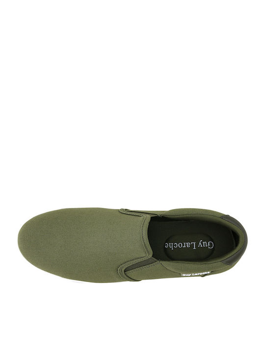 Ceni Πάνινα Ανδρικά Slip-On Khaki