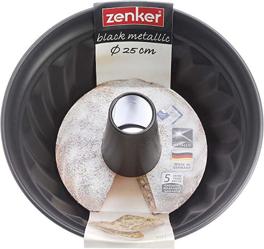 Zenker Formă Margaritar Antiaderență Negru Metalizat Ø25cm