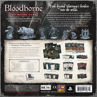 Cool Mini Or Not Extensie Joc Bloodborne Forbidden Woods pentru 1-4 Jucători 14+ Ani