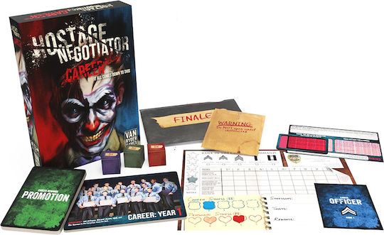 Board Game Hostage Negotiator Career for 1 Player 15+ Years Old (EN) Van Ryder Games