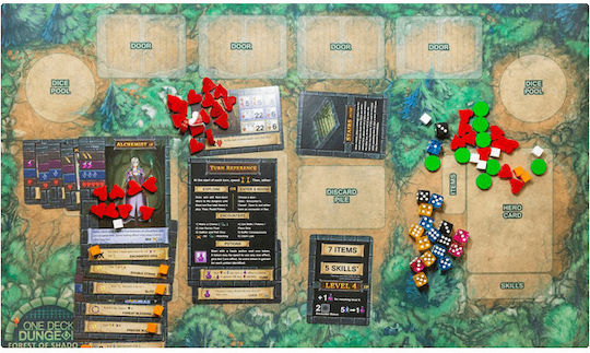 Game Expansion One Deck Dungeon for 1-2 Players Ages 14+ (EN) Asmadi Games