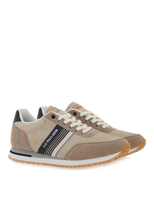 U.S. Polo Assn. Herren Sneakers Beige