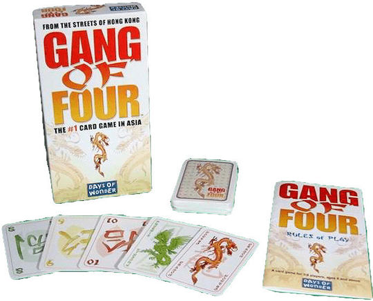 Board Game Gang of Four for 3-4 Players 8+ years Days of Wonder