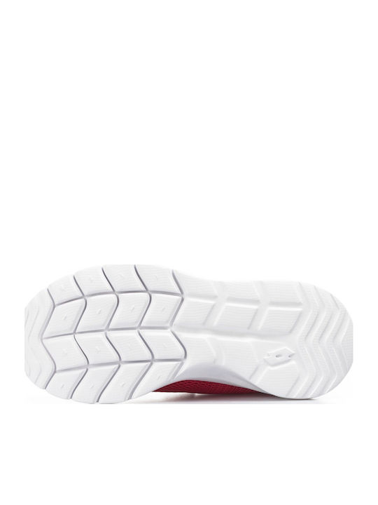 Megabreeze Ii Cl Sl Kids Sports Shoes Running with Hoop & Loop Closure Red