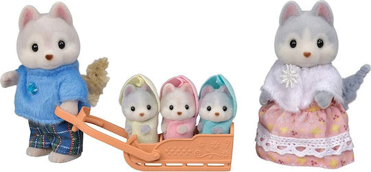 Epoch Toys Husky Family Sylvanian Families For 3+ Years (Miscellaneous Designs)