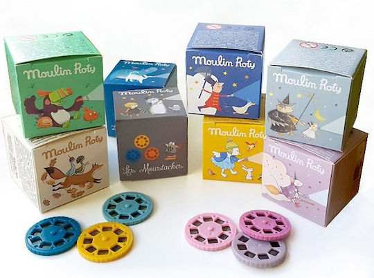 Moulin Roty Φακός Ιστοριών Μέσα στη Ζούγκλα Story Projector for 3+ years Years Old