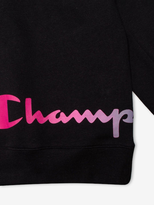 Kids Sweatshirt with Hood Black