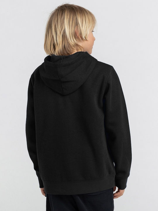 Element Kids Sweatshirt with Hood and Pocket Black Cornell