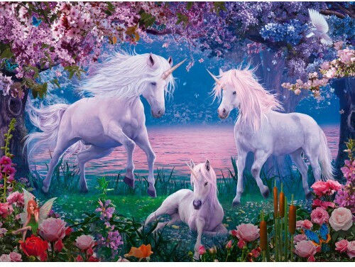 Παιδικό Puzzle Unicorns για 6+ Ετών 100pcs Ravensburger