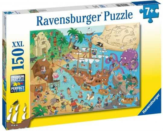 Παιδικό Puzzle Pirate Island για 7+ Ετών 150pcs Ravensburger