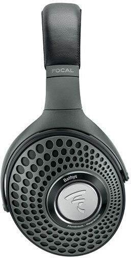Focal Bathys Wireless / Wired Over Ear Headphones with 30 Hours Playing Time and Quick Charge Black/Silver