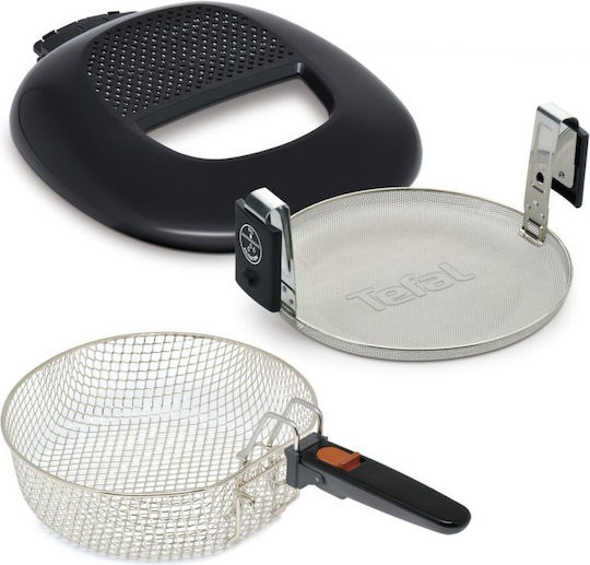 Tefal FF175D71 One Filtra Inox Φριτέζα 2.1lt Μαύρη