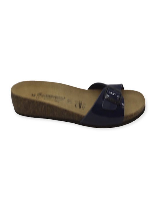 Women's anatomical Goldstar 1237V-blue anatomical clogs