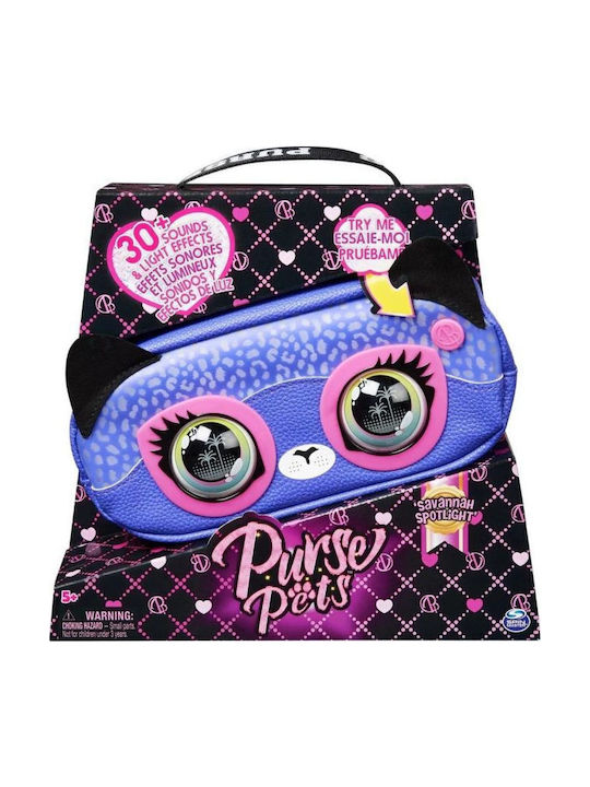Spin Master Purse Pets Geantă de Talie pentru Copii Violet 22.86bucx7.3bucx20.32buccm.
