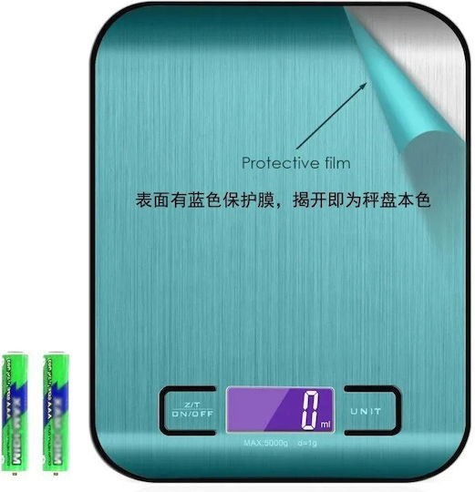 Go Clever Digitale Küchenwaage bis 5kg Silber