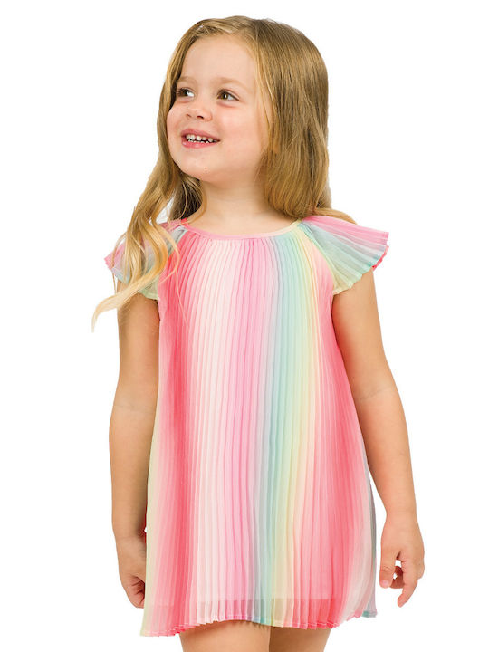 Energiers Kids Dress Striped Short Sleeve Multicolour