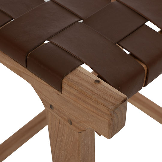 Hocker Bar Hölzernes Natural 40x35x65cm