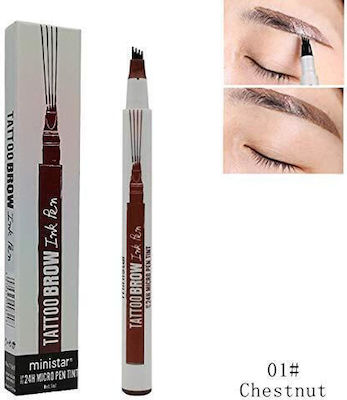 Ro-Ro Accessories 461b Eyebrow Pen 01 Chestnut