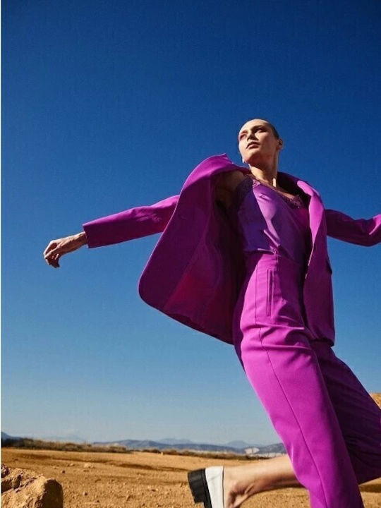 Desiree Blazer pentru femei Sacou Magenta