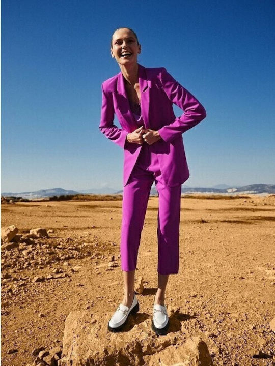 Desiree Blazer pentru femei Sacou Magenta