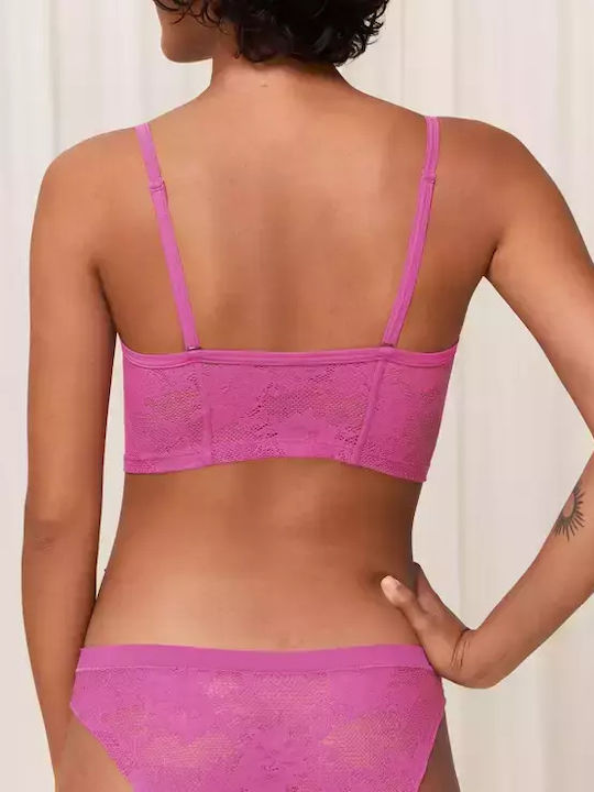 Triumph Bralette Σουτιέν Φούξια