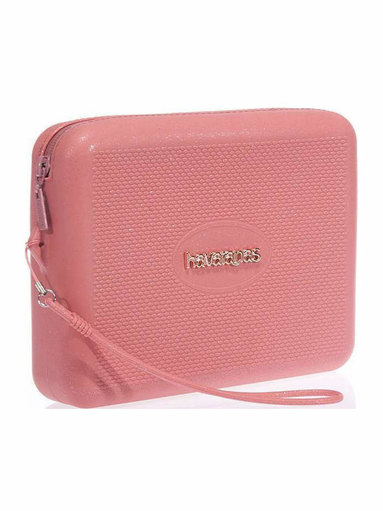 Toiletry Bag Beach in Pink color 23.5cm