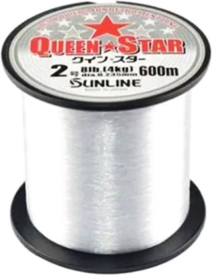 Sunline Queen Star Πετονιά Ψαρέματος Διάφανη 600m / 0.370mm
