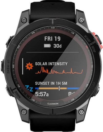 Spigen GLAS.tR EZ Fit Tempered Glass for the Garmin Fenix 7X 2pcs AGL04633