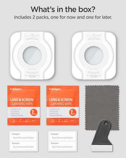 Spigen GLAS.tR EZ Fit Tempered Glass for the Garmin Fenix 7X 2pcs AGL04633