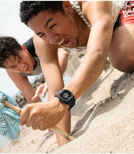 Casio G-Shock GBD-200-1 48mm Αδιάβροχο Smartwatch (Μαύρο)