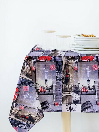 Sunshine Tablecloth Rome Multicolour 140x220cm