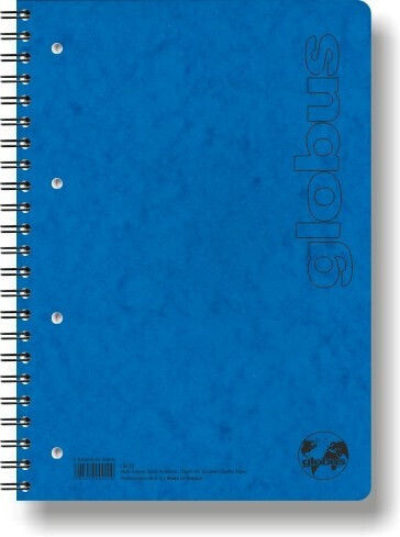 Globus Spiral Caiet Cu dungi B5 1buc (Culori diverse)