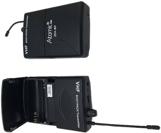 Atomic4DJ VHF252 Ασύρματο Δυναμικό Μικρόφωνο Κεφαλής για Φωνητικά