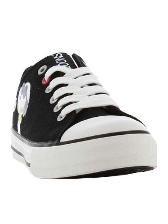 Snoopy Peanuts Детски маратонки Low Черни