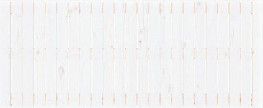 vidaXL Wooden Bed Headboard White 147x60cm