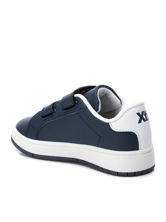 Παιδικά Sneakers με Σκρατς Navy Μπλε