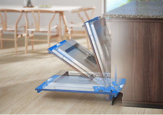 Electrolux Напълно вградена съдомиялна машина за 10 комплекта Ш44.6xВ81.8см.