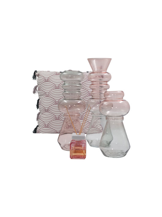 InTheBox Decorative Vase Transparent 13.5x13.5x46cm